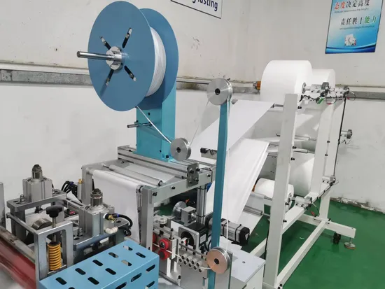 완전 자동 부직포 기계 KN95/N95 외과 의료용 얼굴 마스크 기계를 만드는 자동 얼굴 마스크